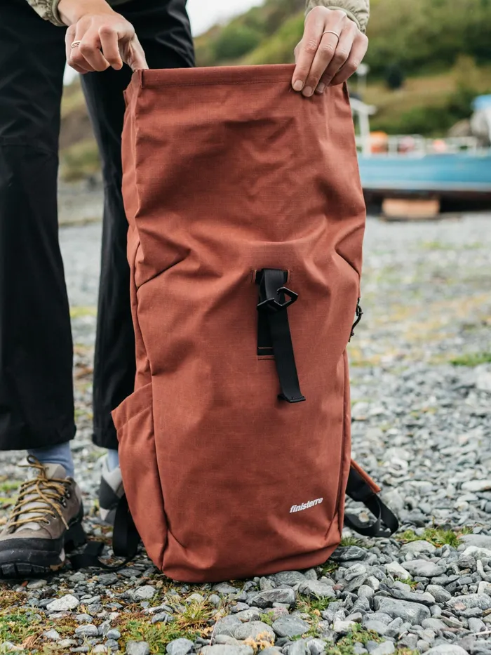 Finisterre Bags MenWomen Nautilus 23L Backpack Dark Rosewood