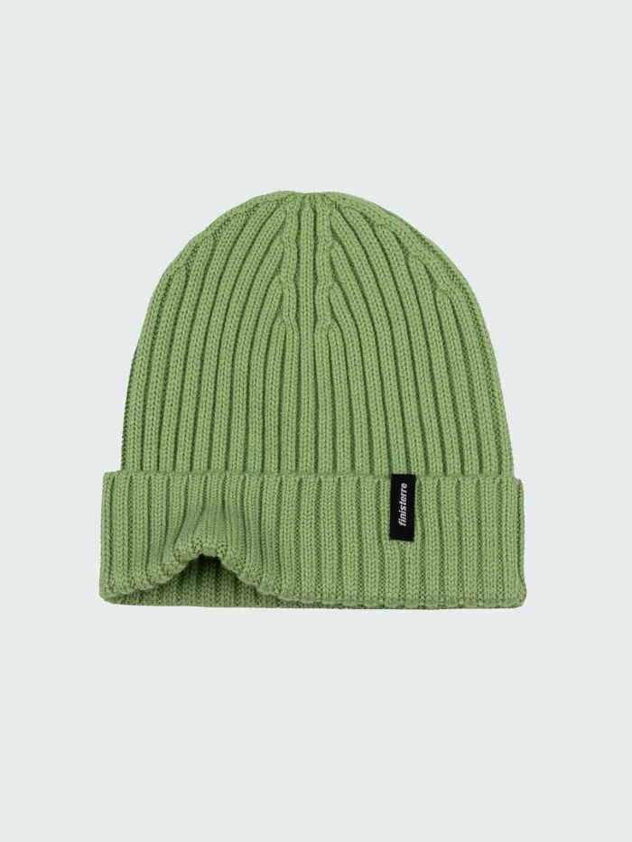 Finisterre Hats and Beanies MenWomen Fisherman Beanie Tea Green