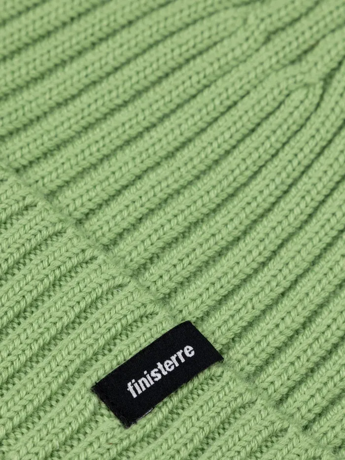 Finisterre Hats and Beanies MenWomen Fisherman Beanie Tea Green