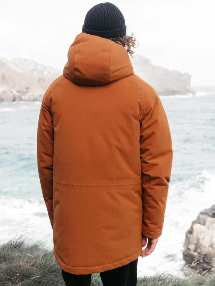 Finisterre Jackets and Coats Men Vellus Parka Jacket Sable