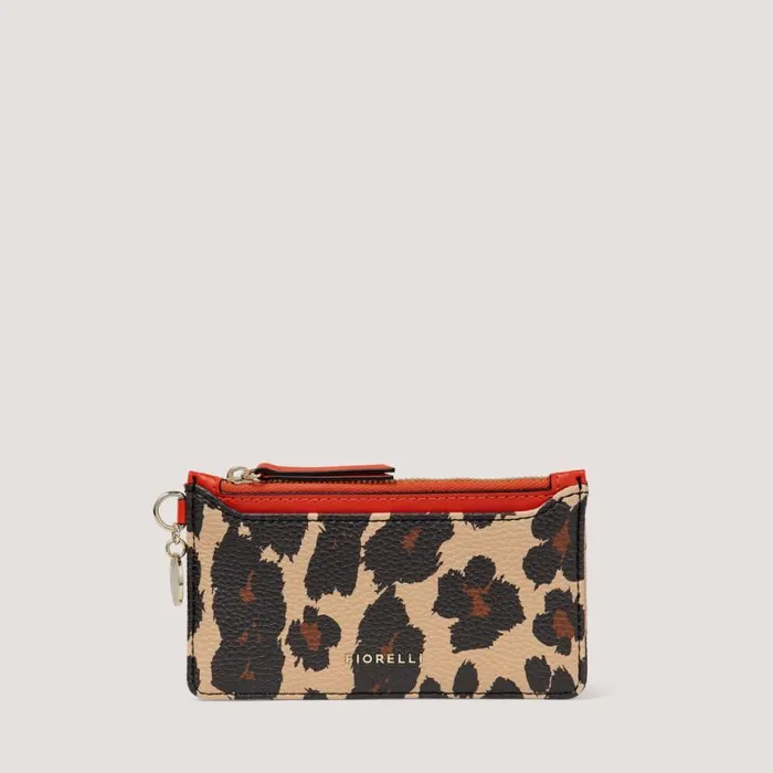 Fiorelli Luna Cc Holder Leopard Purses Cardholders