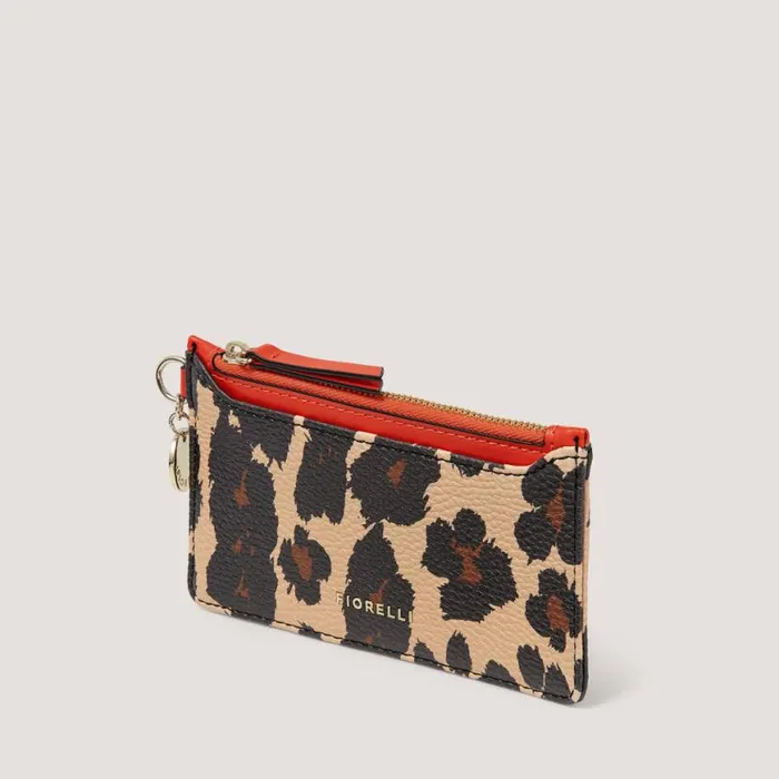 Fiorelli Luna Cc Holder Leopard Purses Cardholders