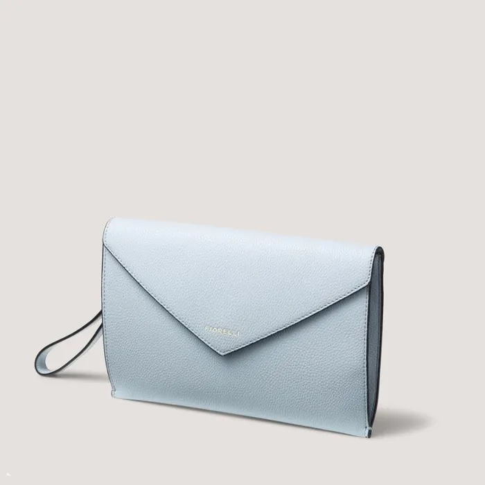 Fiorelli Ophelia Envelope Pouch Pale Blue Backpacks Occasion Bags