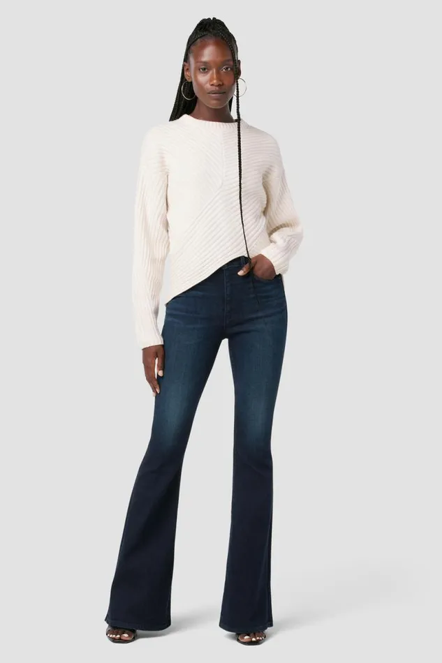 Flare Women Hudson Jeans Holly HighRise Flare Jean Tourmaline Flare Women Hudson Jeans Holly HighRise Flare Jean Tourmaline