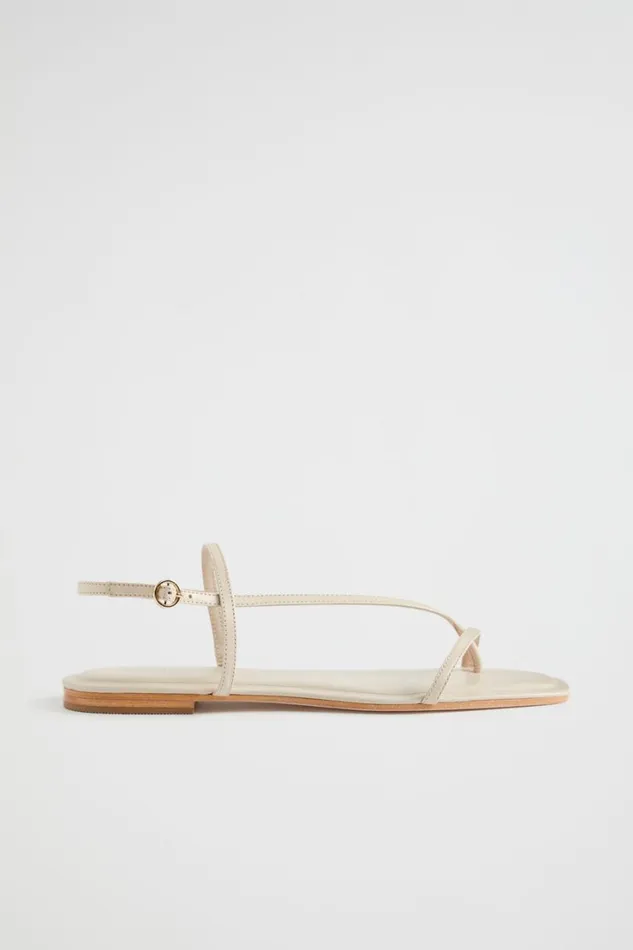 Flats Woman Seed Heritage Freya Flat Sandal Stone