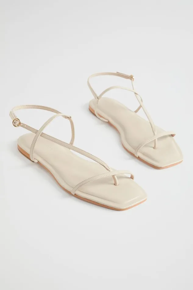 Flats Woman Seed Heritage Freya Flat Sandal Stone