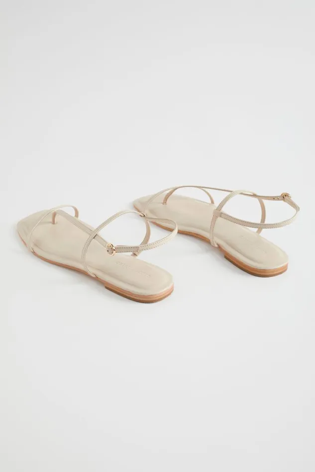 Flats Woman Seed Heritage Freya Flat Sandal Stone