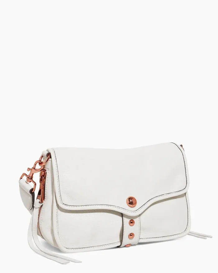 Great Escape Crossbody Vanilla Ice With Chocolate Rose Gold Women Aimee Kestenberg Crossbody Bags