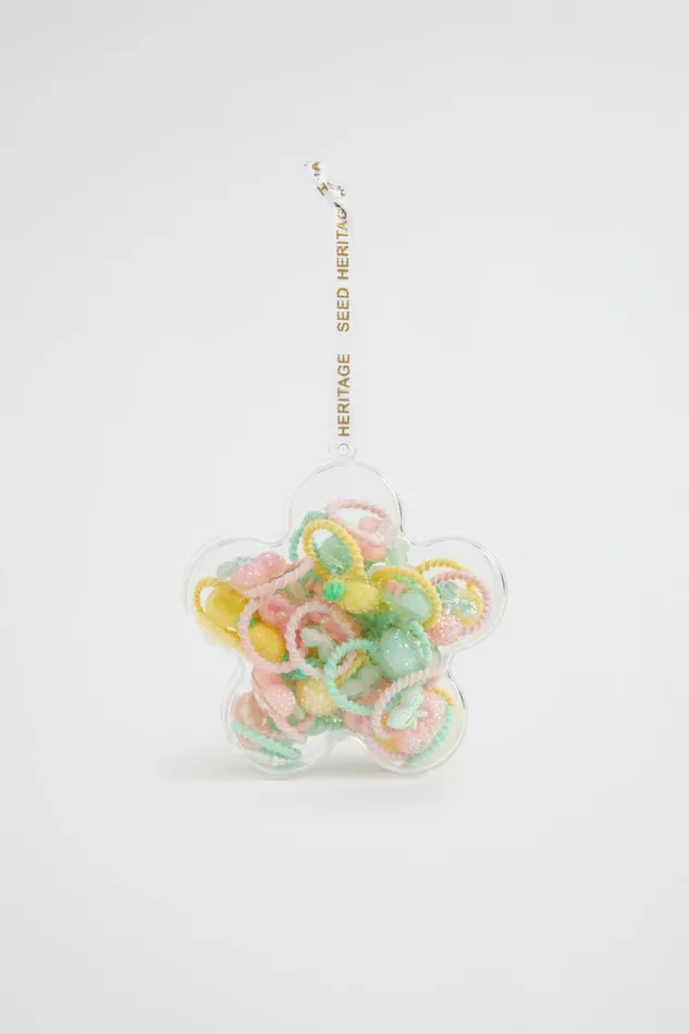 Hair Accessories Girl Seed Heritage Daisy Christmas Elastic Bauble Multi