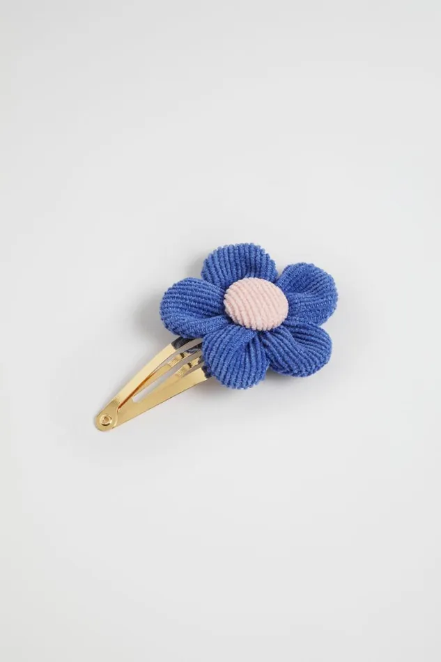 Hair Accessories Girl Seed Heritage Daisy Cord Snap Soft Cobalt
