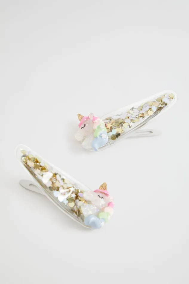 Hair Accessories Girl Seed Heritage Unicorn Shaker Snaps Multi