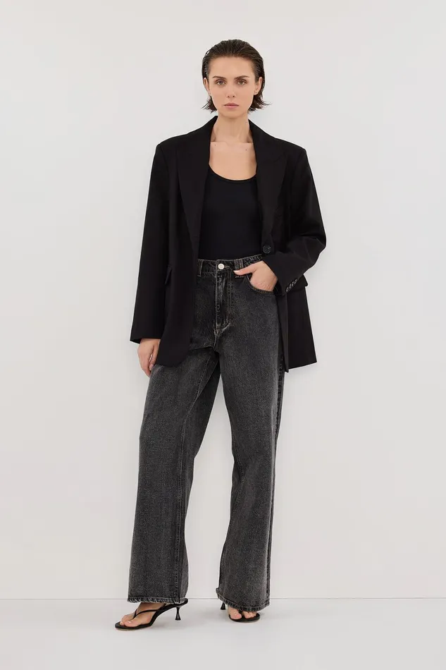 HARLEY BLACK BOYFRIEND BLAZER Women DISSH Blazers