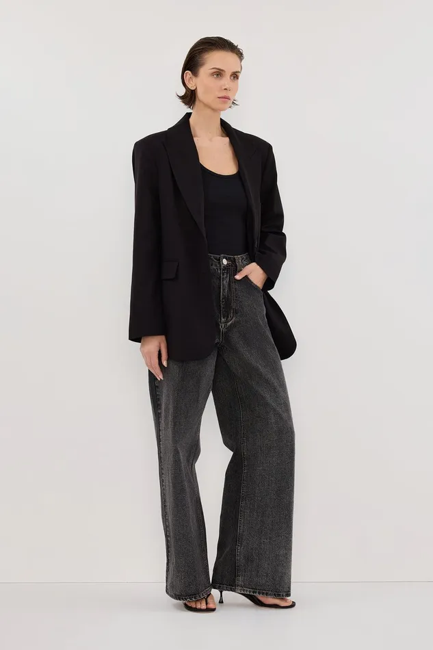 HARLEY BLACK BOYFRIEND BLAZER Women DISSH Blazers