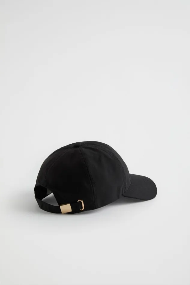 Hats and Gloves Woman Seed Heritage Fabric Relaxed Cap Black