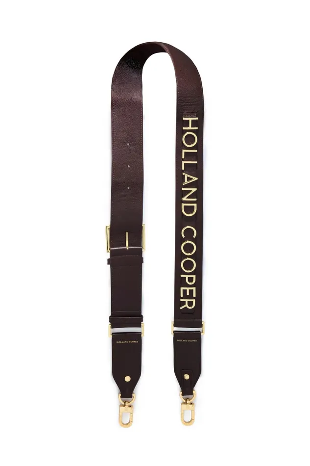 Holland Cooper Abbot Bag Strap Rich Chocolate Women Bags