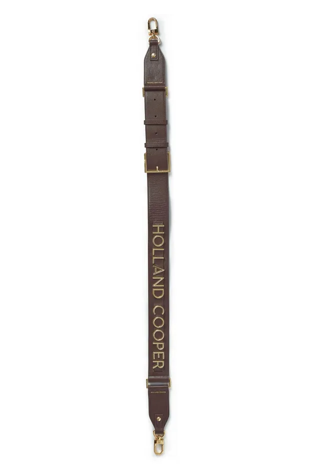 Holland Cooper Abbot Bag Strap Rich Chocolate Women Bags