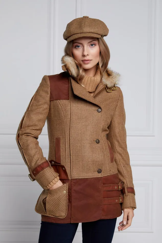 Holland Cooper Balmoral Field Jacket Tawny Women Jackets