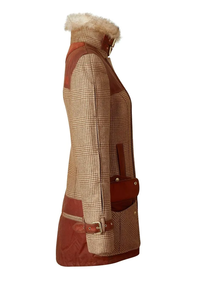 Holland Cooper Balmoral Field Jacket Tawny Women Jackets