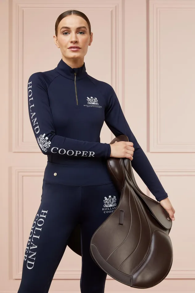 Holland Cooper Base Layer Ink Navy Women Base Layers