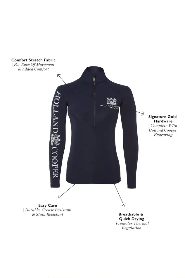 Holland Cooper Base Layer Ink Navy Women Base Layers Holland Cooper Base Layer Ink Navy Women Base Layers