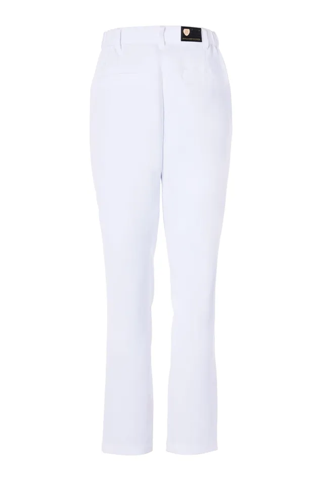 Holland Cooper Bexley Cigarette Trouser White Women Trousers Holland Cooper Bexley Cigarette Trouser White Women Trousers