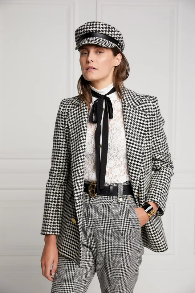 Holland Cooper Bretton Hat Houndstooth Women Hats and Headbands Holland Cooper Bretton Hat Houndstooth Women Hats and Headbands