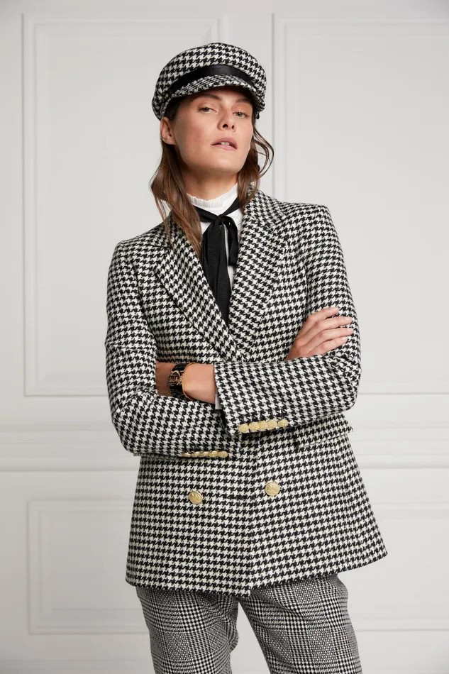 Holland Cooper Bretton Hat Houndstooth Women Hats and Headbands Holland Cooper Bretton Hat Houndstooth Women Hats and Headbands
