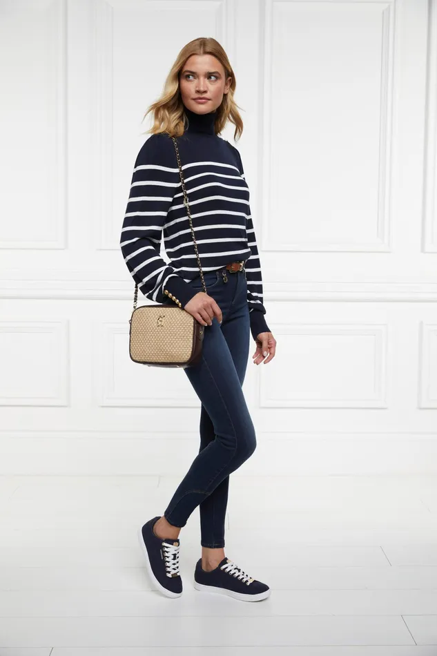 Holland Cooper Chelsea Court Trainer Ink Navy Women Trainers Holland Cooper Chelsea Court Trainer Ink Navy Women Trainers