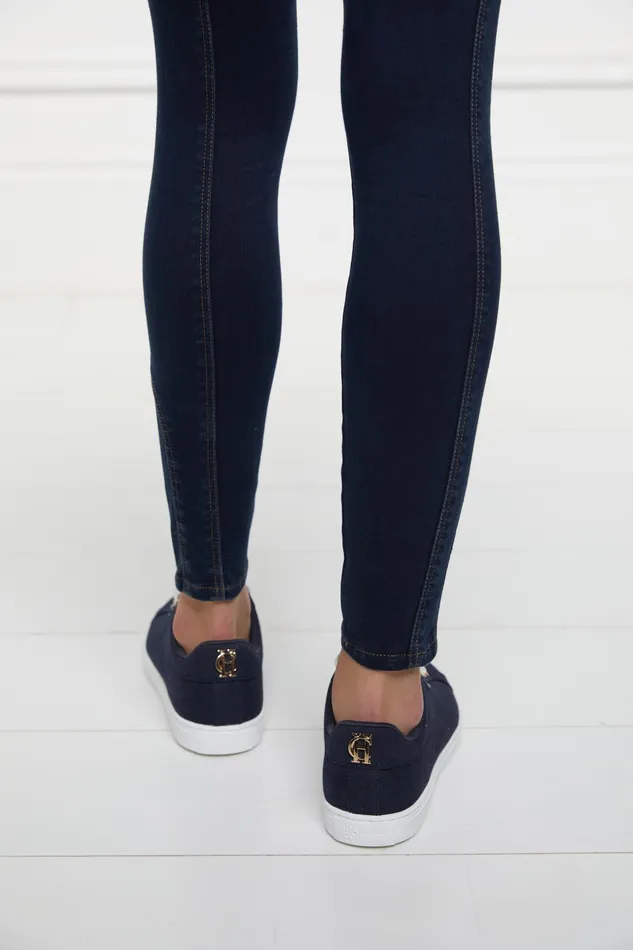 Holland Cooper Chelsea Court Trainer Ink Navy Women Trainers Holland Cooper Chelsea Court Trainer Ink Navy Women Trainers