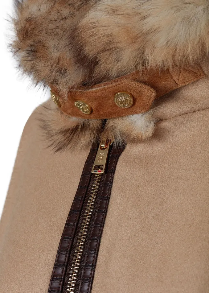 Holland Cooper Chiltern Cape Camel Women Capes