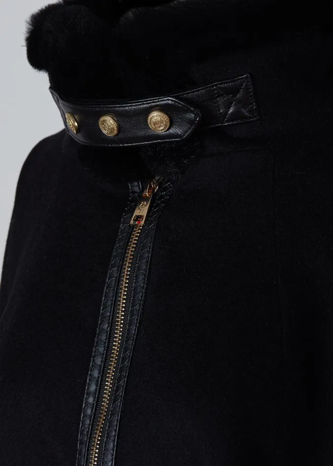 Holland Cooper Chiltern Cape Soft Navy Women Tailoring
