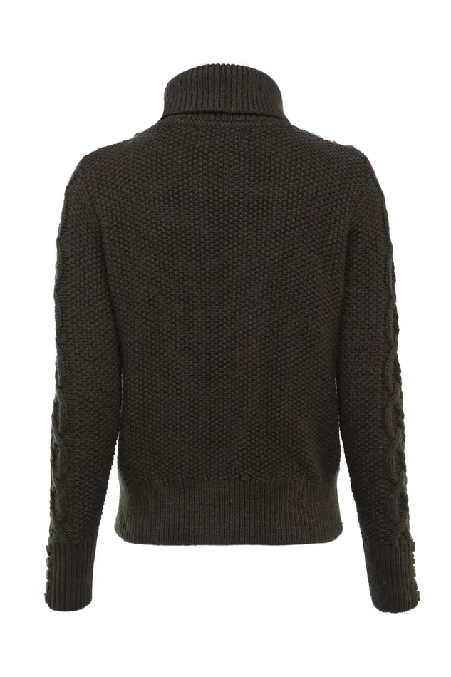 Holland Cooper Cortina Roll Neck Knit Women Knitwear Holland Cooper Cortina Roll Neck Knit Women Knitwear
