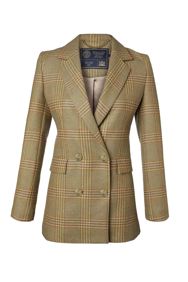 Holland Cooper Double Breasted Blazer Leveret Women Blazers