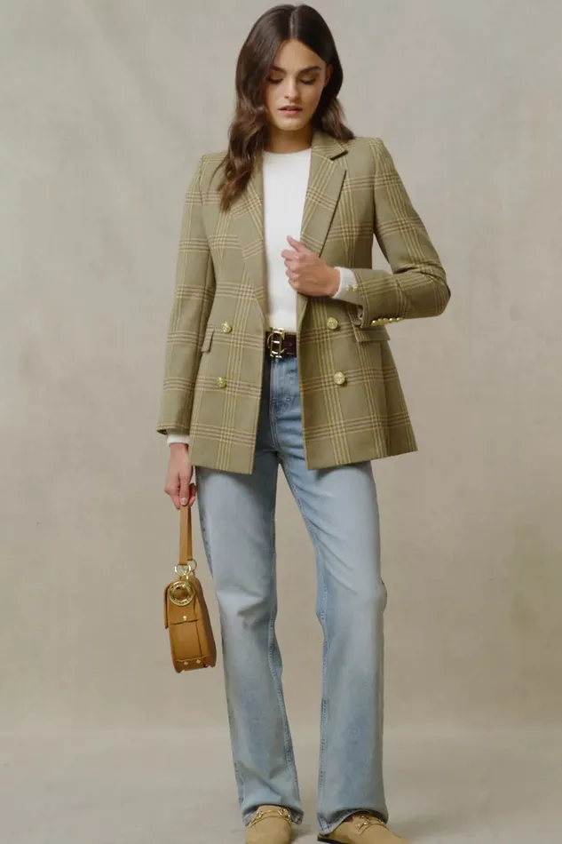 Holland Cooper Double Breasted Blazer Leveret Women Blazers