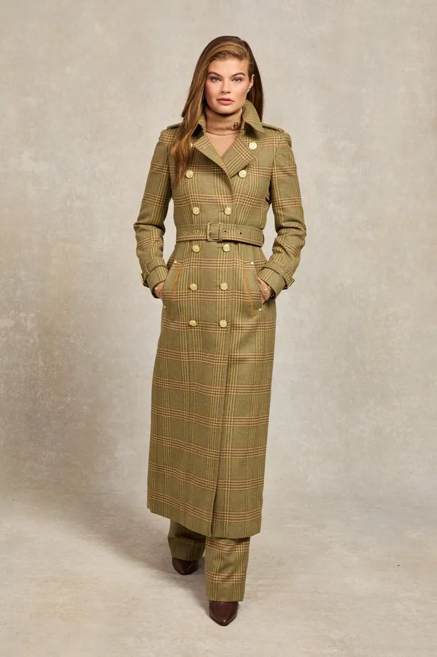 Holland Cooper Full Length Marlborough Trench Coat Leveret Women Tailoring