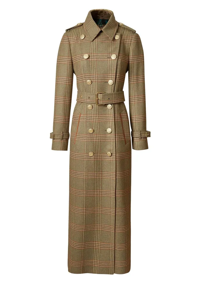 Holland Cooper Full Length Marlborough Trench Coat Leveret Women Tailoring