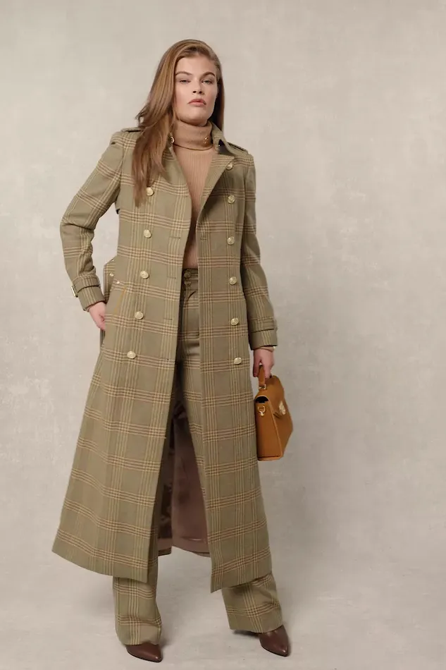 Holland Cooper Full Length Marlborough Trench Coat Leveret Women Tailoring