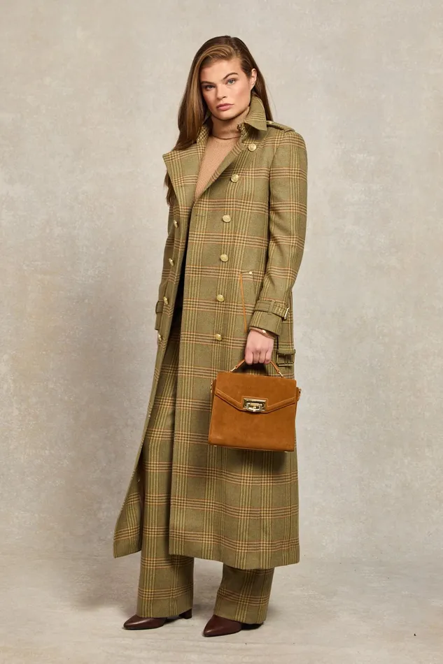 Holland Cooper Full Length Marlborough Trench Coat Leveret Women Tailoring
