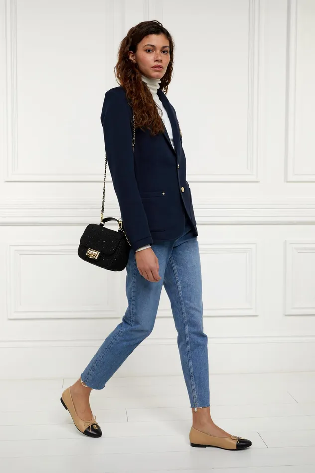 Holland Cooper Henley Blazer Navy Navy Women Blazers Holland Cooper Henley Blazer Navy Navy Women Blazers