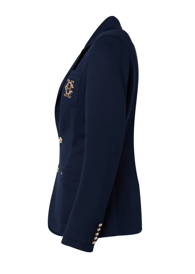 Holland Cooper Henley Blazer Navy Navy Women Blazers Holland Cooper Henley Blazer Navy Navy Women Blazers