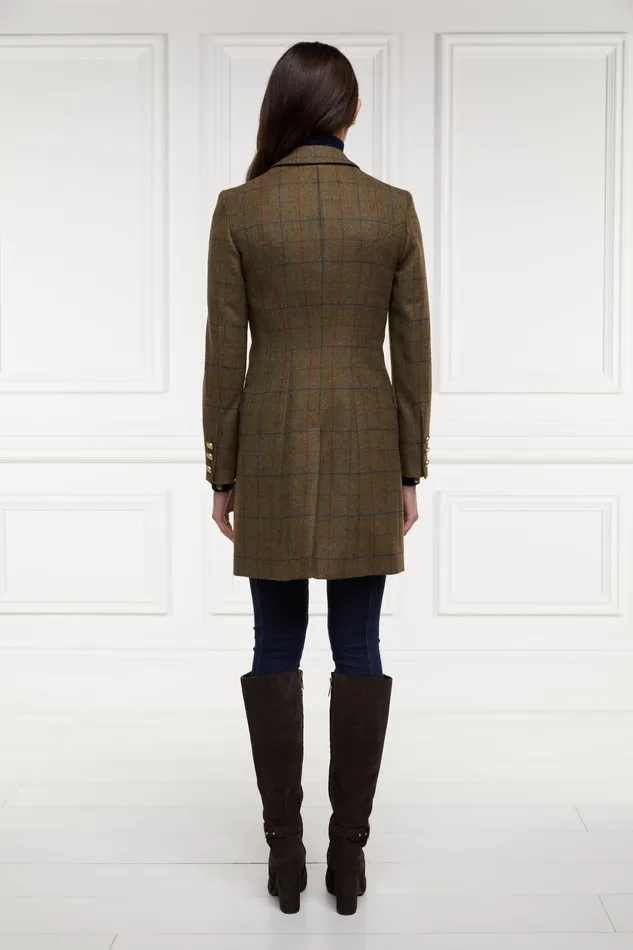 Holland Cooper Highgrove Coat Glen Green Women Tailoring