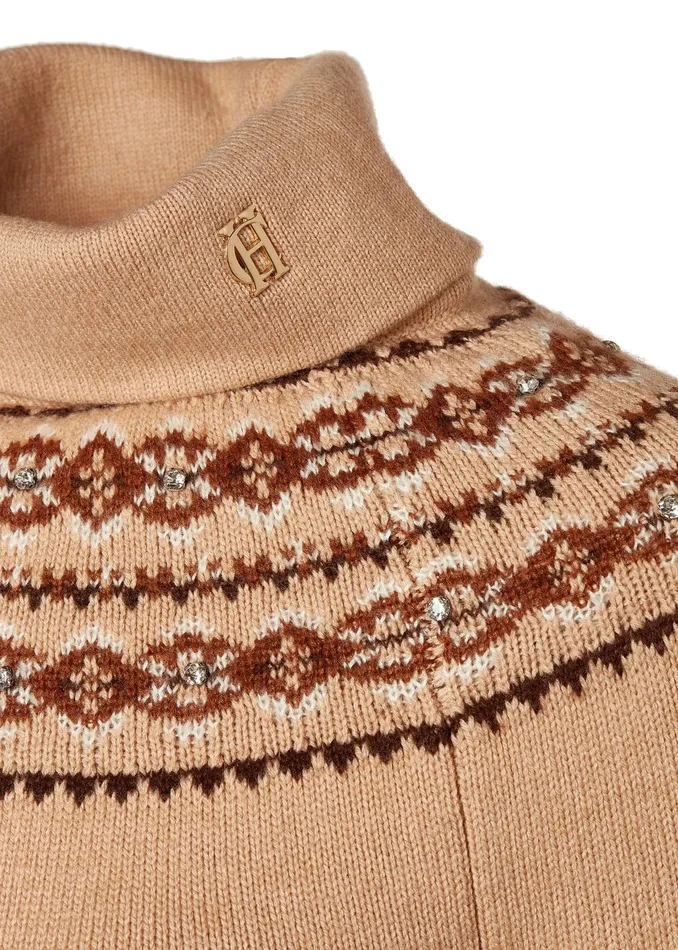 Holland Cooper Jennifer Knit Dress Camel Women Dresses Holland Cooper Jennifer Knit Dress Camel Women Dresses