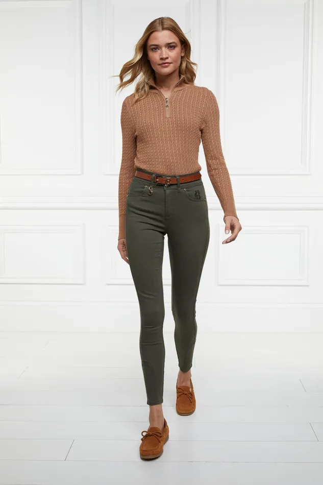 Holland Cooper Jodhpur Jean Hunter Green Women Jeans