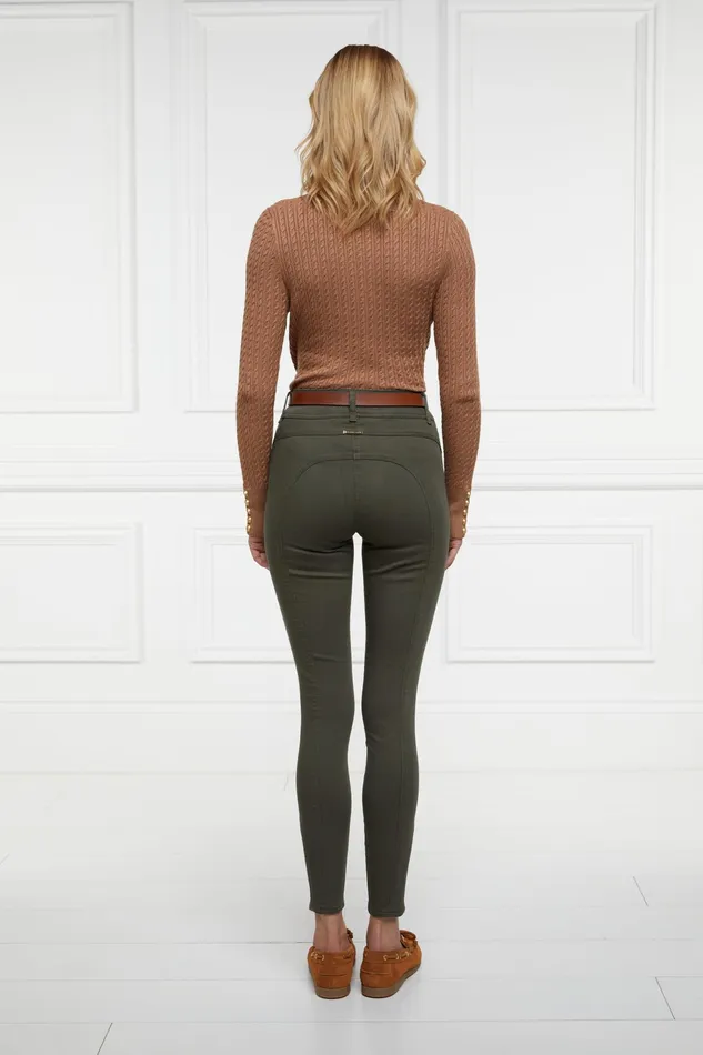 Holland Cooper Jodhpur Jean Hunter Green Women Jeans Holland Cooper Jodhpur Jean Hunter Green Women Jeans