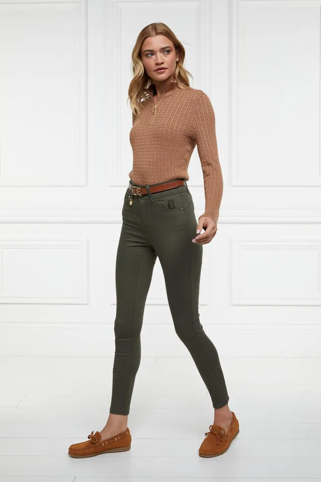 Holland Cooper Jodhpur Jean Hunter Green Women Jeans Holland Cooper Jodhpur Jean Hunter Green Women Jeans
