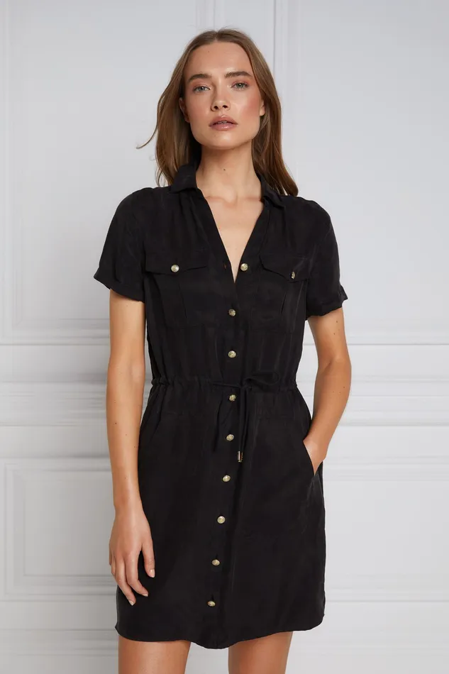 Holland Cooper Military Shirt Dress Women Dresses