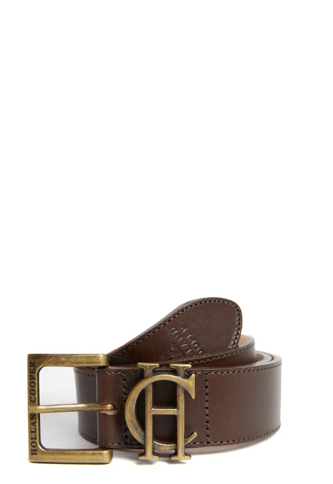 Holland Cooper S Classic Belt Chocolate Men Belts
