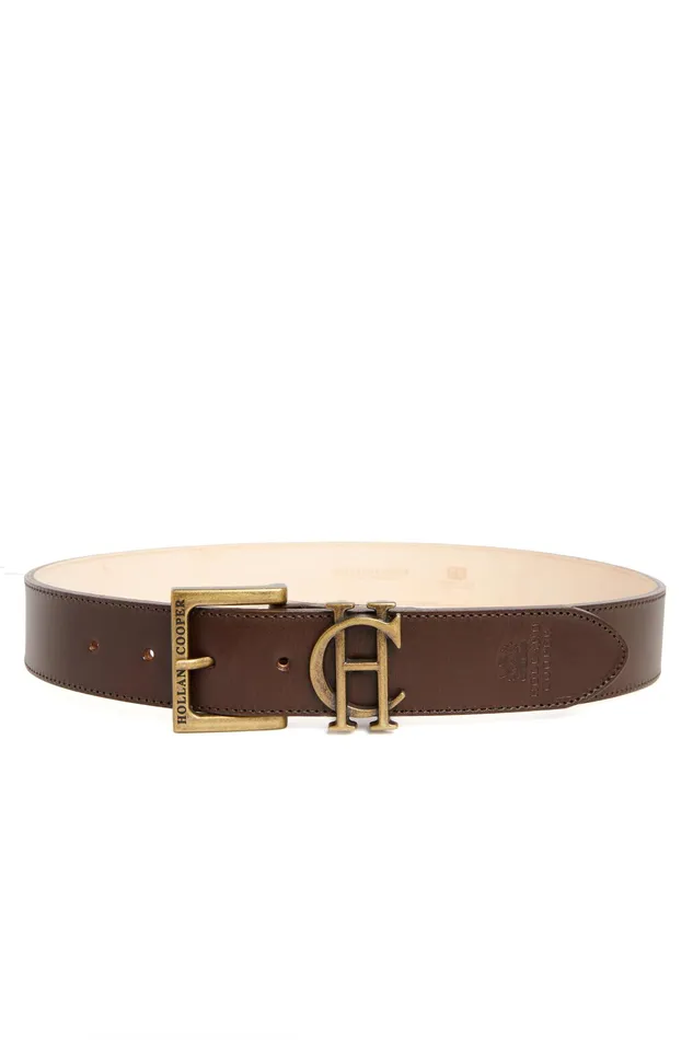 Holland Cooper S Classic Belt Chocolate Men Belts Holland Cooper S Classic Belt Chocolate Men Belts