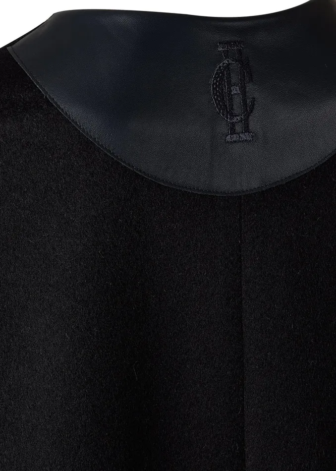 Holland Cooper Slim Cape Soft Navy Women Tailoring