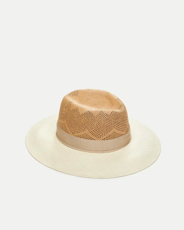 Home and Accessories Shop Veronica Beard Camellia Hat Tannatural